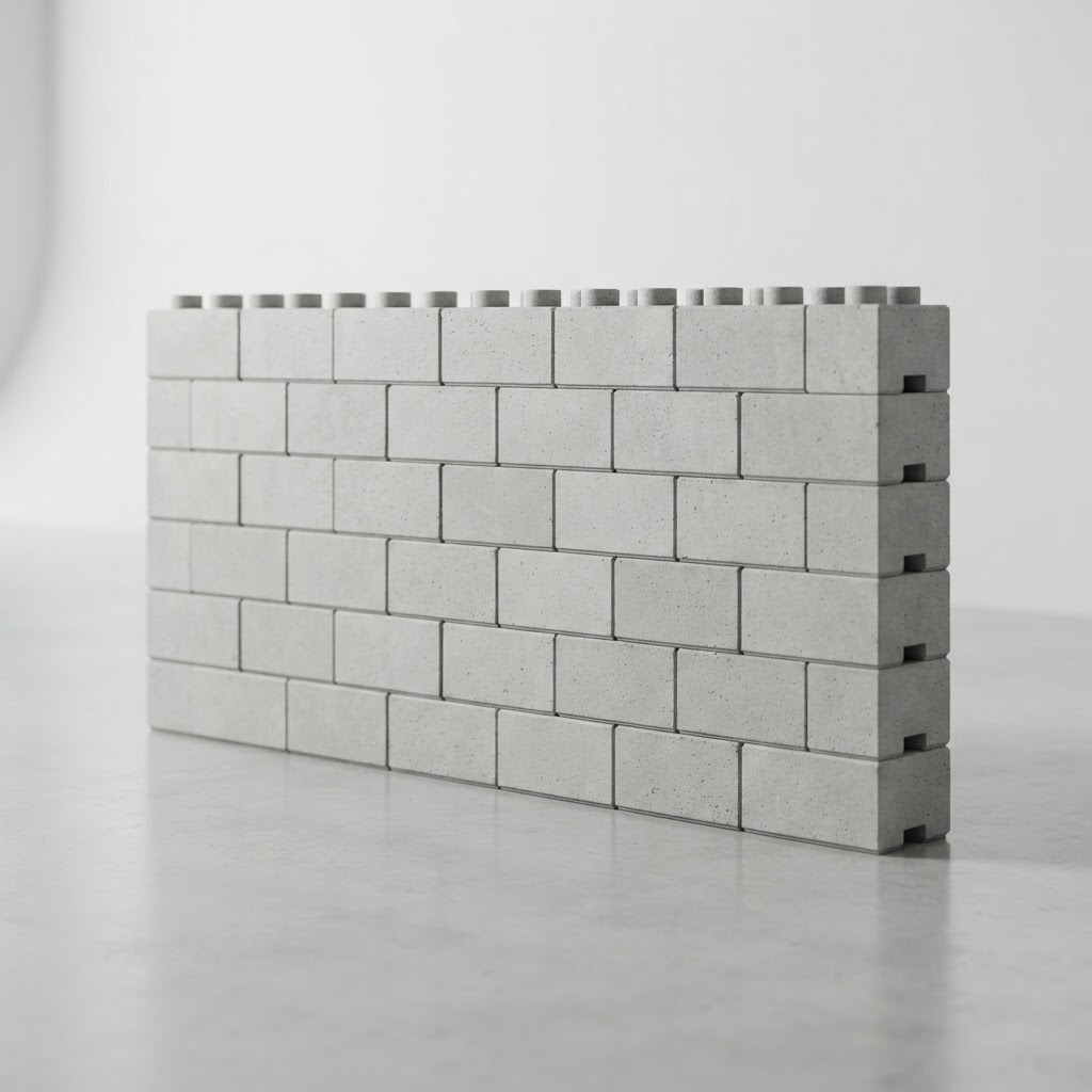 Gạch V-Lite 3D render